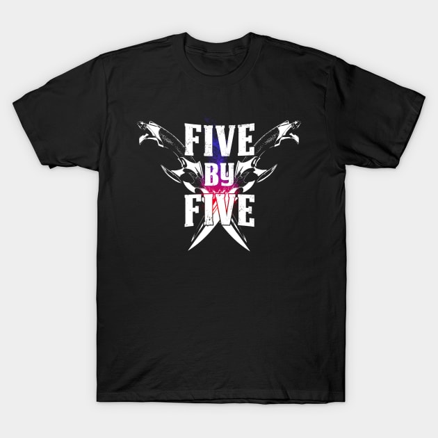 Five By Five T-Shirt by wloem